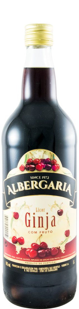 Licor Ginja Albergaria com Fruto 1 LT