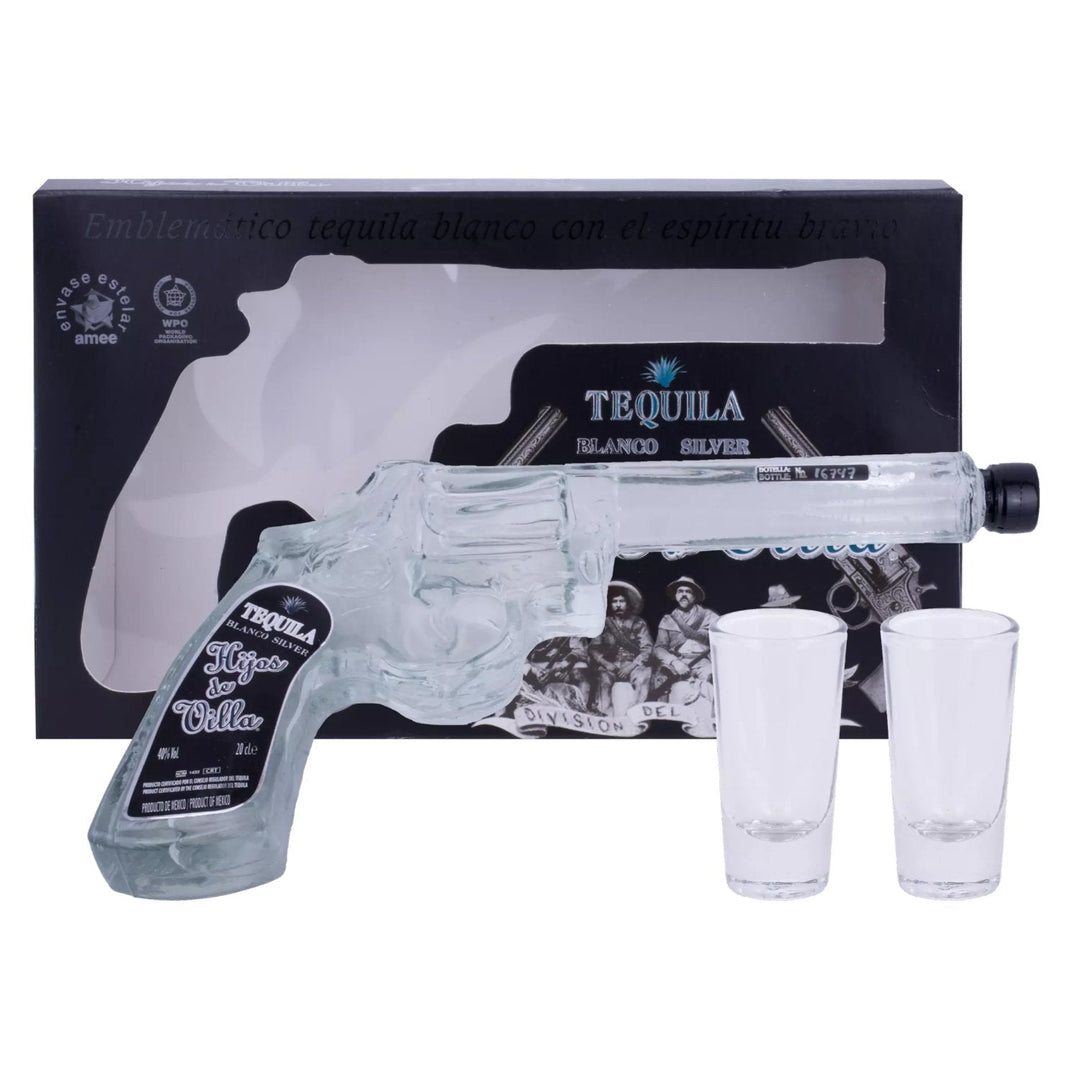 TEQUILA HIJOS DE VILLA SILVER REVOLVER 0,20 LT