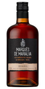 Carregar imagem na galeria: Garrafa de Marquês de Marialva Reserva Aguardente Velha, aguardente da Bairrada, 70 cl