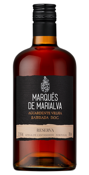 Garrafa de Marquês de Marialva Reserva Aguardente Velha, aguardente da Bairrada, 70 cl