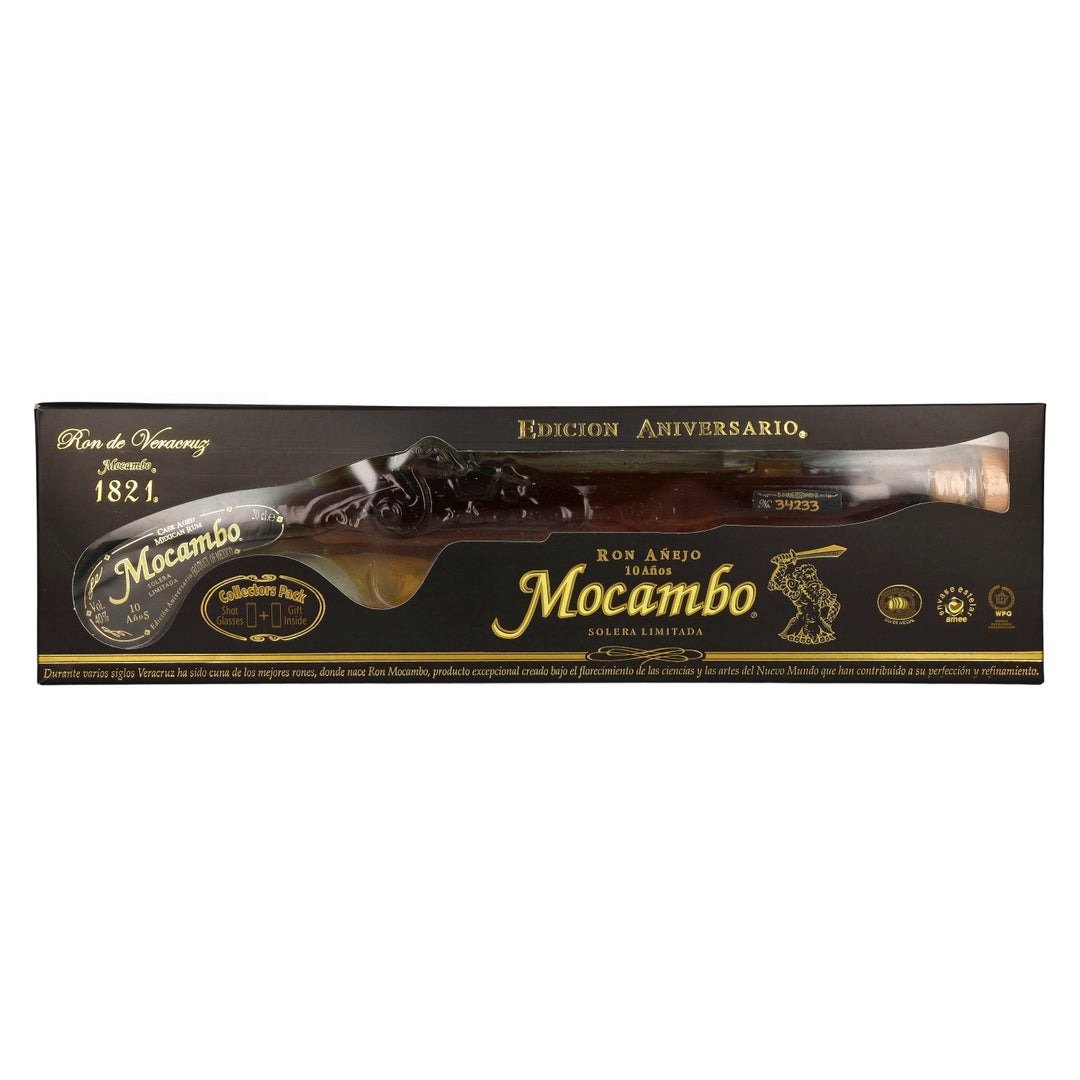 RUM MOCAMBO ANEJO 10 ANOS SOLERA EDICIÓN ANIVERSARIO 0,20 LT