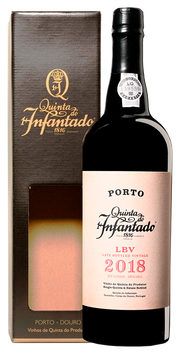 Garrafa de Quinta do Infantado Porto LBV, vinho do Porto Late Bottled Vintage, 75 cl