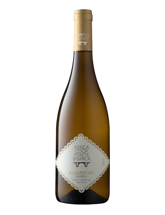 Garrafa de Adega Ponte da Barca Alvarinho Reserva, Vinho Verde do Alto Minho, 75 cl