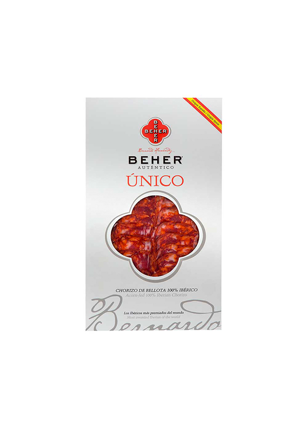 Chouriço Beher Ouro Bolota 100% Ibérico Fatiado 100 Gr