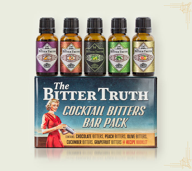The Bitter Truth Cocktail Bitters Bar Pack 5x0,02 Lt