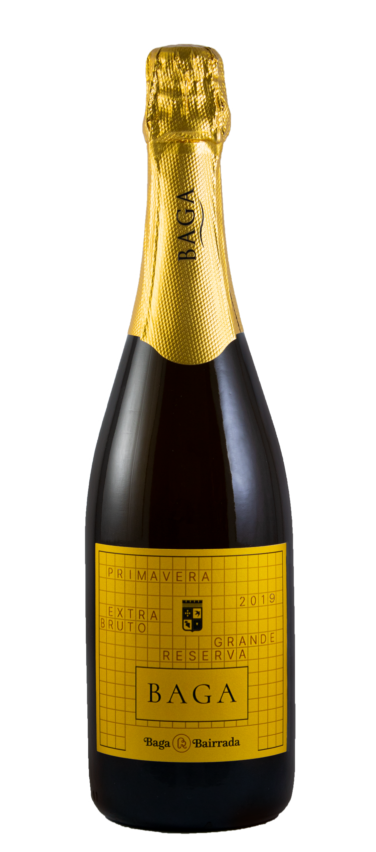 Garrafa de Espumante Primavera Baga Grande Reserva Extra Bruto 2019, Bairrada, 75 cl