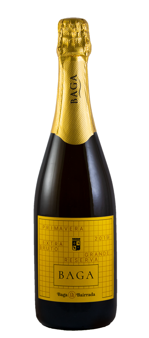 Garrafa de Espumante Primavera Baga Grande Reserva Extra Bruto 2019, Bairrada, 75 cl