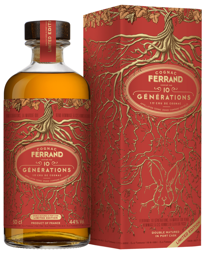 Cognac Ferrand 10 Generations Port Cask 0,50 Lt