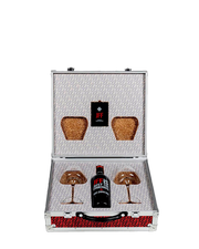 Baú JFF Just For Friends Tinto 2011 com 2 Copos 0,75 Lt
