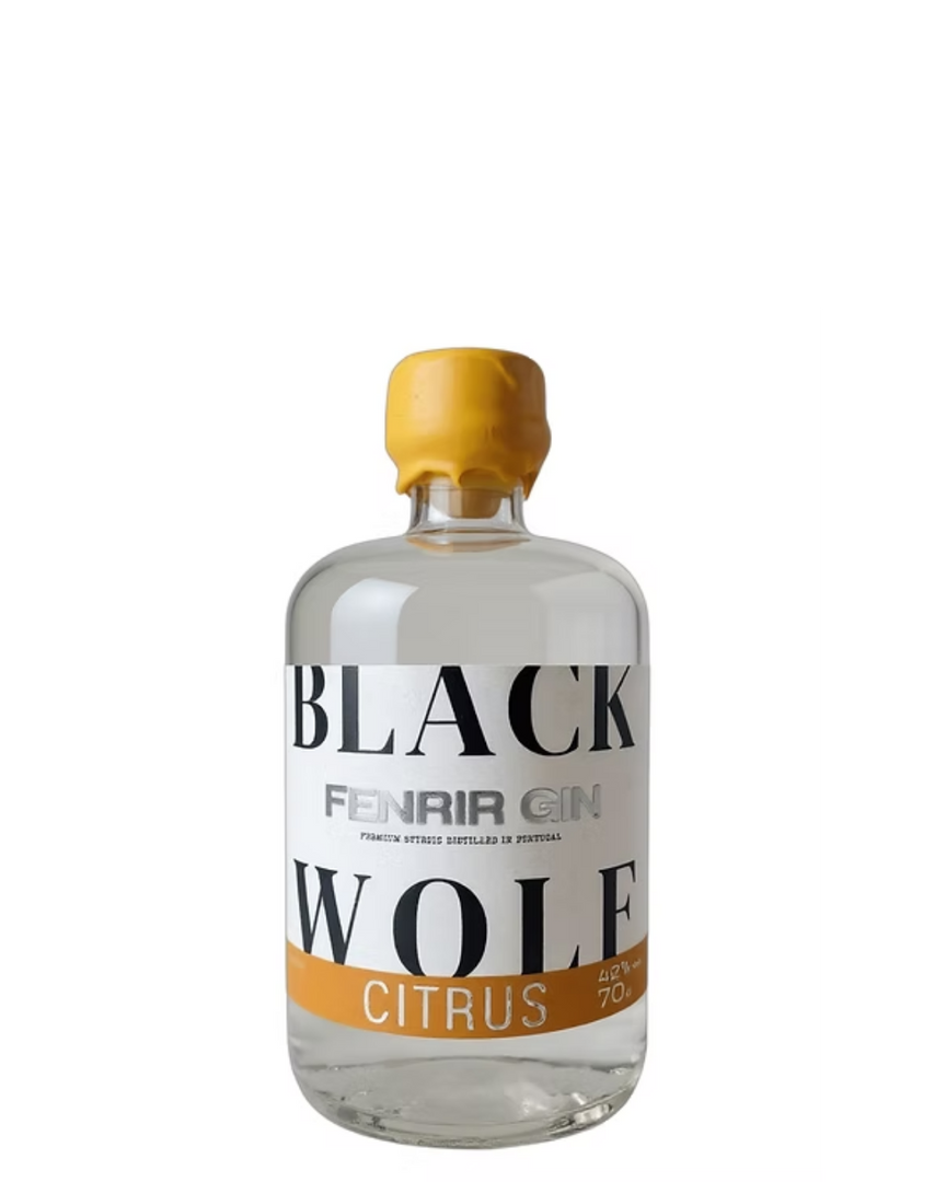 GIN BLACK WOLF CITRUS 0,70 LT