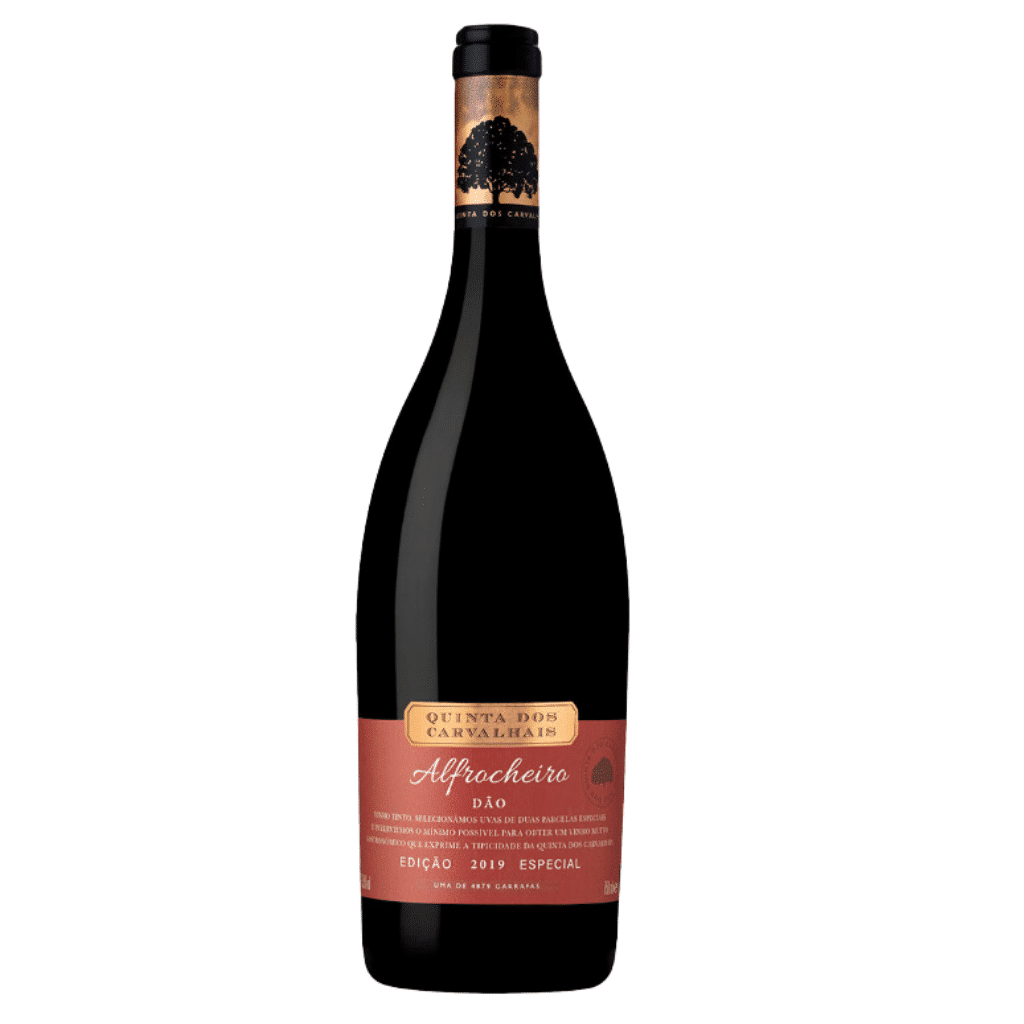 Garrafa de Quinta dos Carvalhais Alfrocheiro Tinto, vinho tinto do Dão, 75 cl