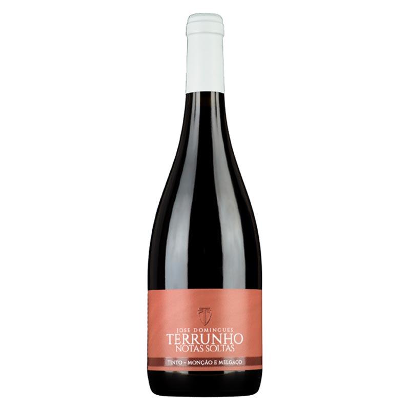 Garrafa de Terrunho Notas Soltas Tinto, vinho tinto de castas minhotas, 75 cl