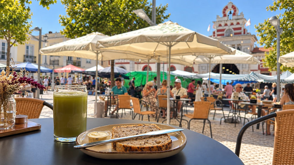 Esplanada da Garrafeira Baco na Praça da República, Loulé