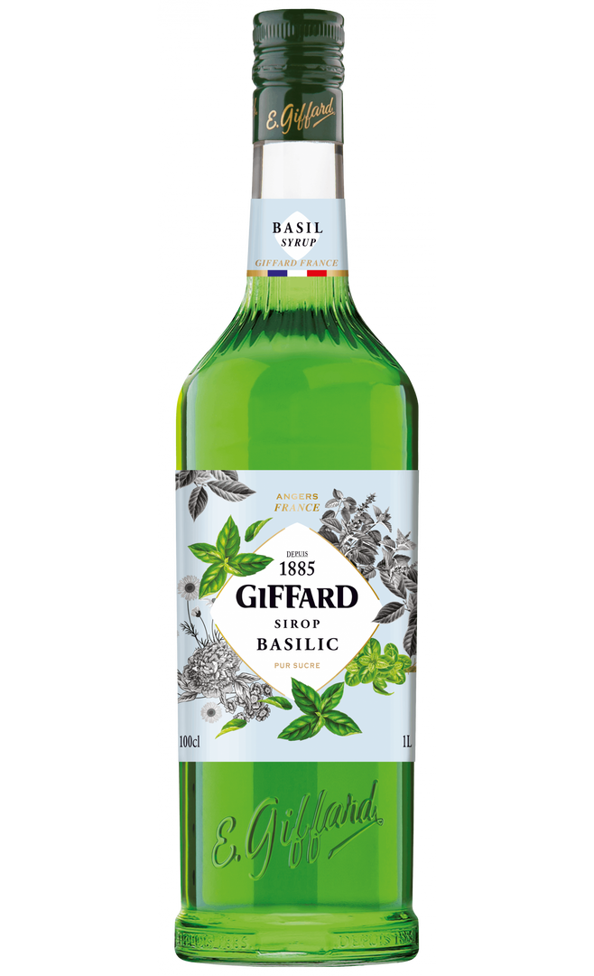 Xarope Giffard Manjericão 1 Lt