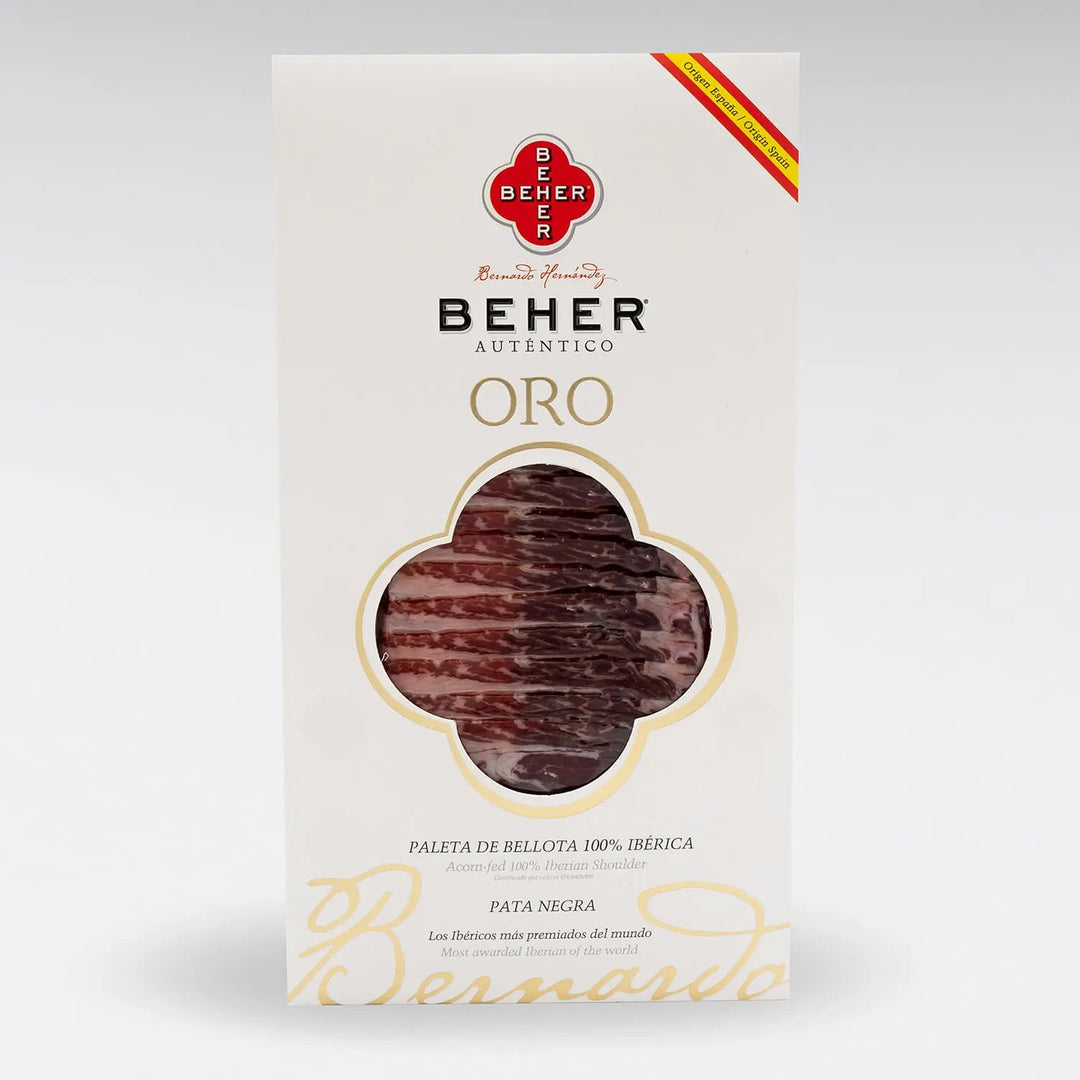 Paleta Beher Ouro Bolota 100% Ibérica Fatiada
