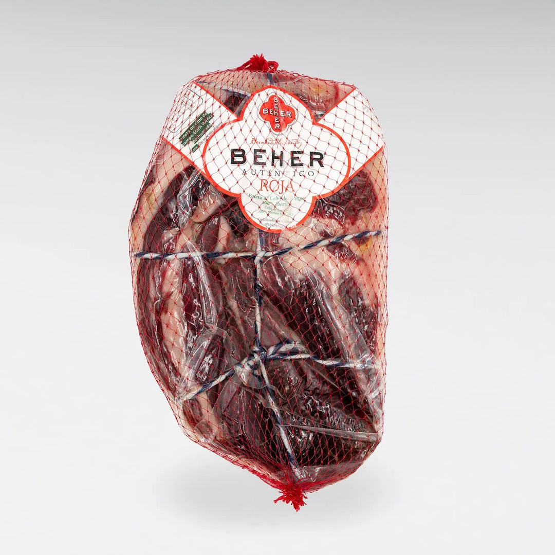 Paleta Beher Etiqueta Vermelha 100% Ibérica Cebo De Campo S/ Osso (5 A 6 Kg)
