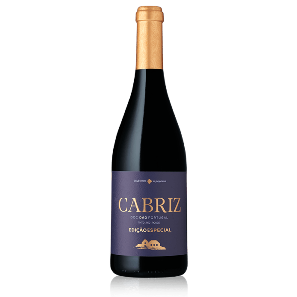 Garrafa de Cabriz Edição Especial Tinto 2017, vinho tinto do Dão, 75 cl