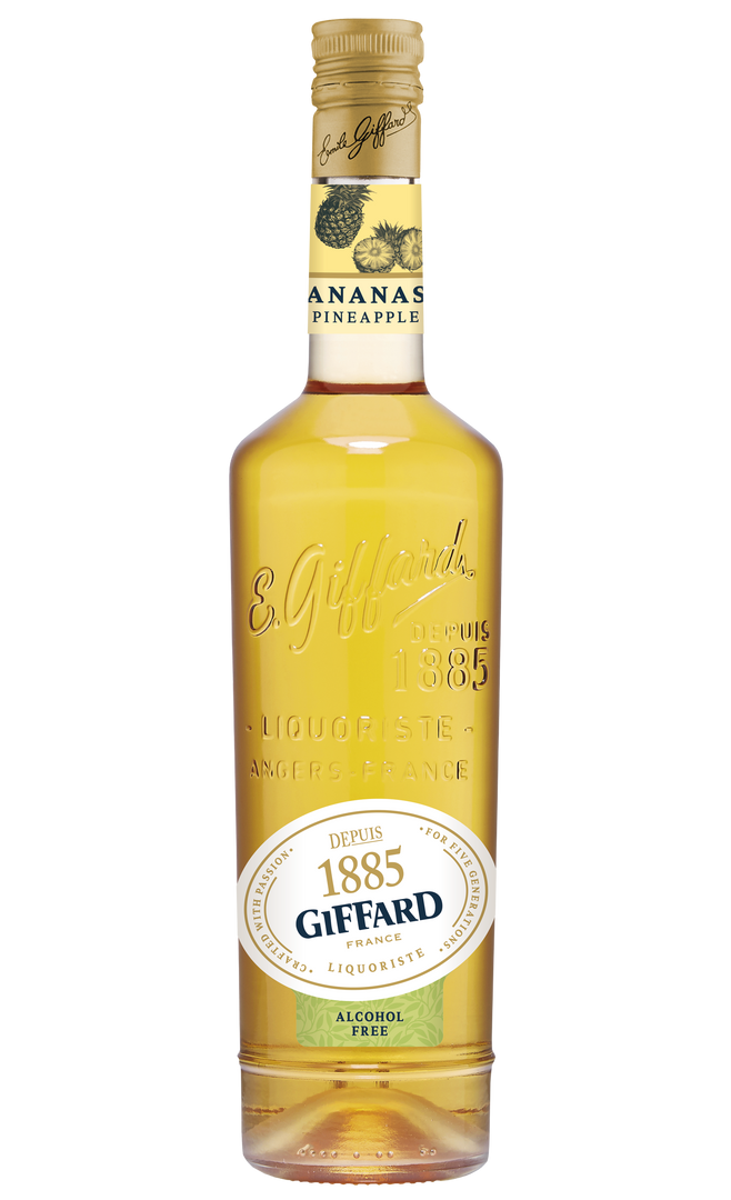 GIFFARD LICOR 0% ÁLCOOL DE ANANÁS 0,70 LT