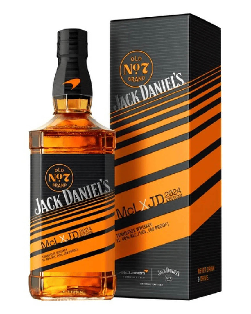 WHISKY JACK DANIEL'S MCLAREN EDIÇÃO 2024 0,70 LT