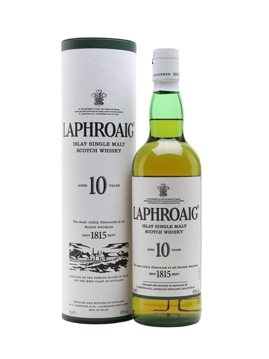 WHISKY LAPHROAIG 10 ANOS 0,70 LT