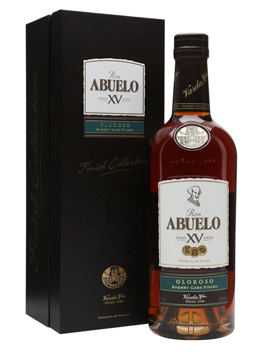 RUM ABUELO 15 ANOS OLOROSO SHERRY CASK FINISH 0,70 LT