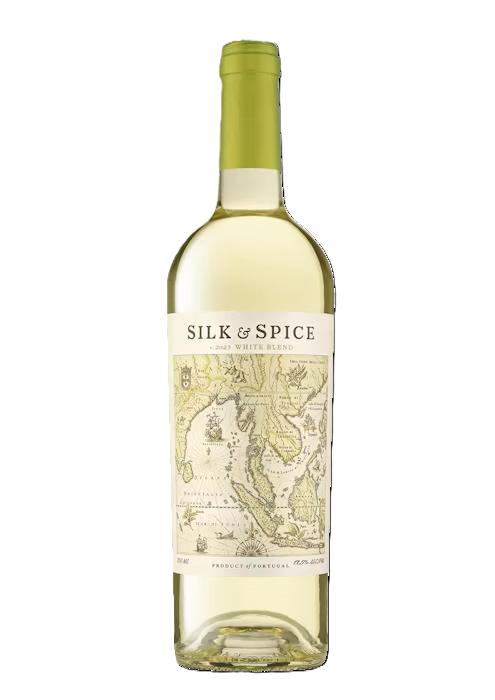 Garrafa de Silk &amp; Spice Branco, vinho branco português, 75 cl