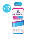 Carregar imagem na galeria: GUTsy Captain Electrolyte Cool Blue 600 ml, sabor framboesa